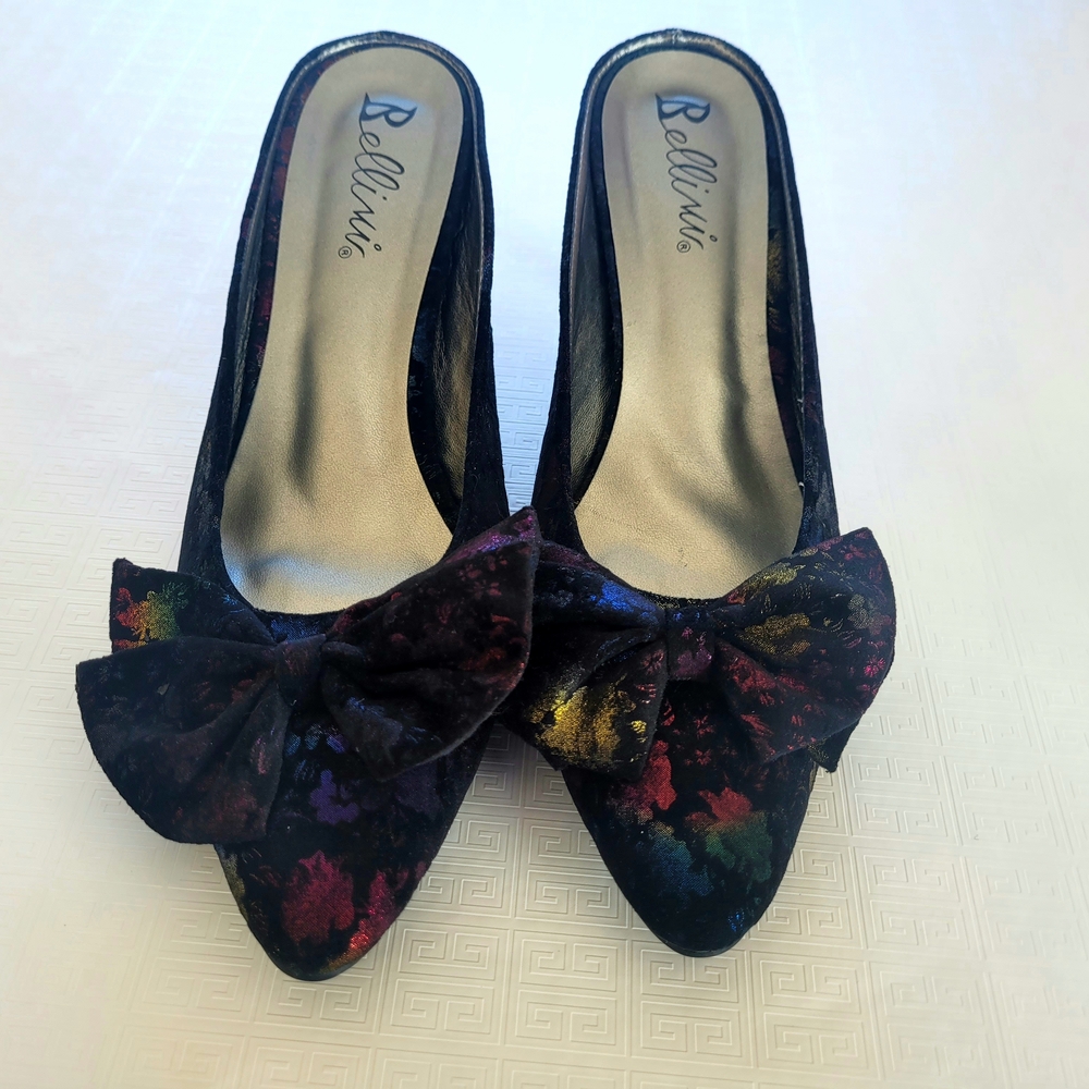 Bellini Women's Multicolor Bow Pumps